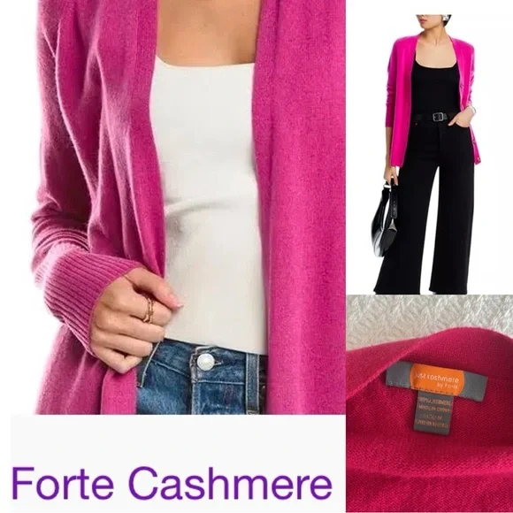 FORTE CASHMERECardigan In pink - Picture 1 of 6